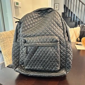Faux Leather Backpack